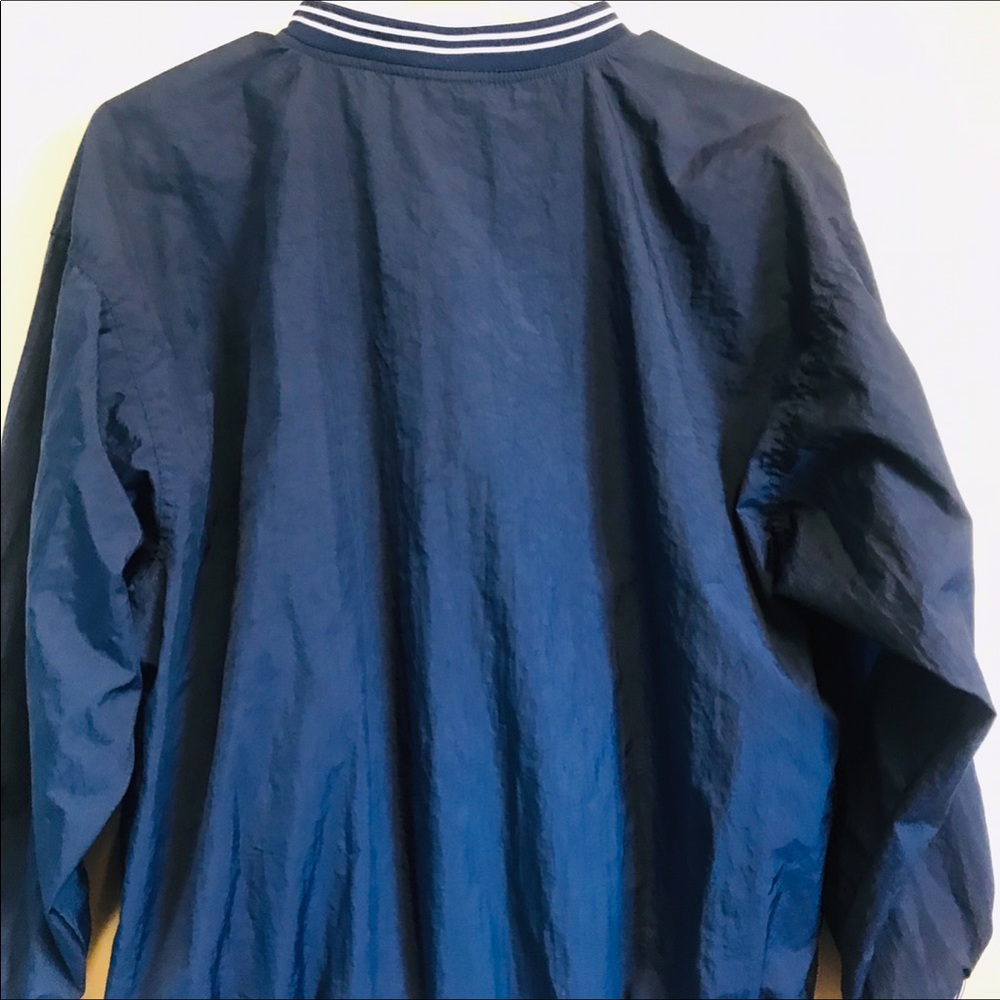Nike Windbreaker V-Neck Pullover Blue Size 14-16 - Picture 9 of 10